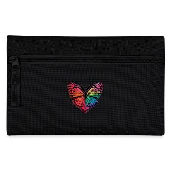 Colorful Butterfly Rainbow Fantasy Nature - Pencil Case - black - Front