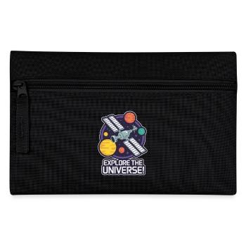 SPACE STATION, EXPLORE THE UNIVERSE - Pencil Case - black - Front