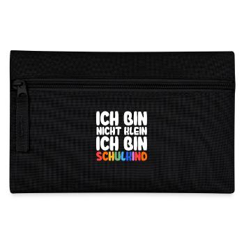 Garderie Sortant de l’école Inscription Écolier - Trousse - noir - Devant