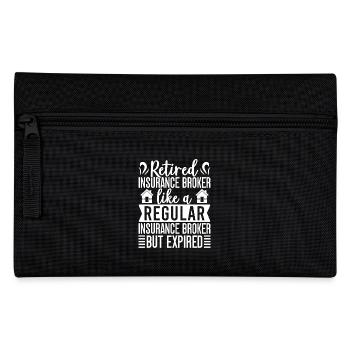 Insurance Agent Costume Regular But Expired - Pencil Case - black - Front