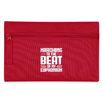 Bariton Player Marching The Beat Euphonium - Federtasche - Rot - Vorne