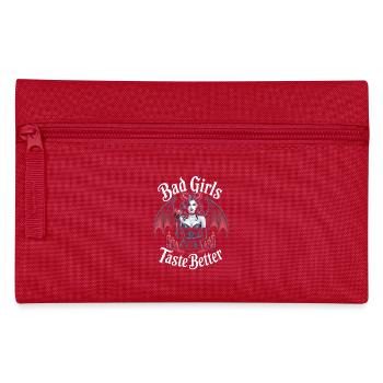 Les mauvaises filles ont meilleur goût ! Gothique Gothique Emo Baddie - Trousse - rouge - Devant