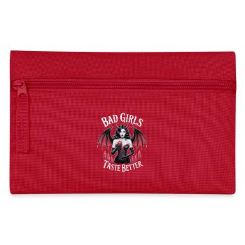 Les mauvaises filles ont meilleur goût ! Gothique Gothique Emo Baddie - Trousse - rouge - Devant
