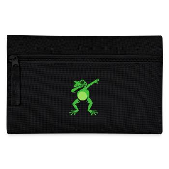 Dabbing Frog - Dab Dance - Cadeau - Trousse - noir - Devant