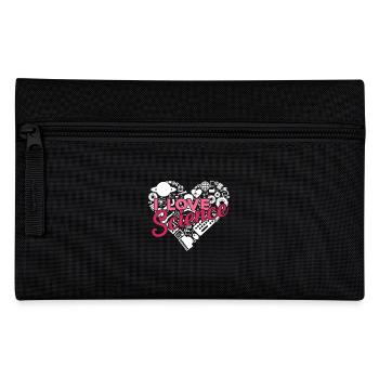 Science I Love Science - Pencil Case - black - Front