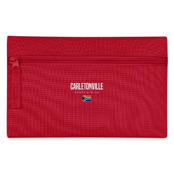 Carletonville Südafrika - Federtasche - Rot - Vorne