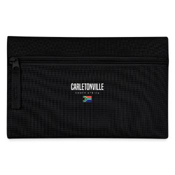 Carletonville Südafrika - Federtasche - Schwarz - Vorne