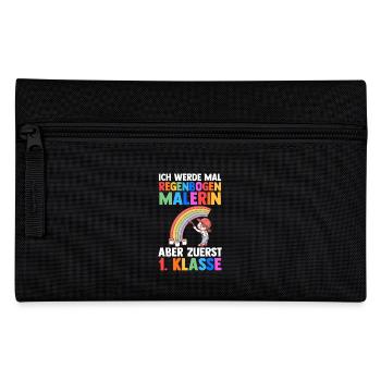 Garderie Sortants Première Primaire Inscription Écolier - Trousse - noir - Devant