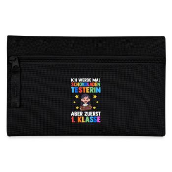 Garderie Sortants Première Primaire Inscription Écolier - Trousse - noir - Devant