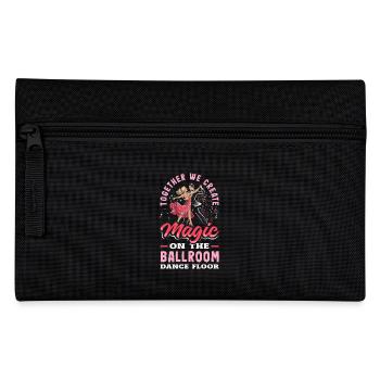 Ballroom Dance Dance Partners Dancers - Pencil Case - black - Front