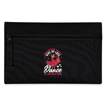 Ballroom Regeln Dance Till Your Heels Break - Federtasche - Schwarz - Vorne