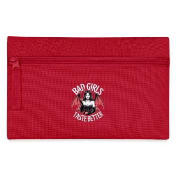 Les mauvaises filles ont meilleur goût ! Gothique Gothique Emo Baddie - Trousse - rouge - Devant