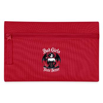 Les mauvaises filles ont meilleur goût ! Gothique Gothique Emo Baddie - Trousse - rouge - Devant