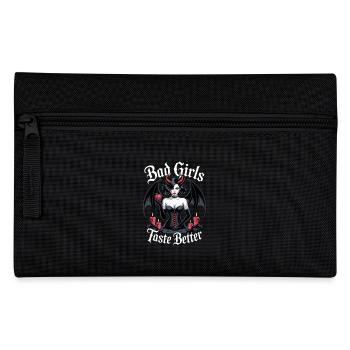 Bad Girls Taste Better! Goth Gothic Emo Baddie - Federtasche - Schwarz - Vorne
