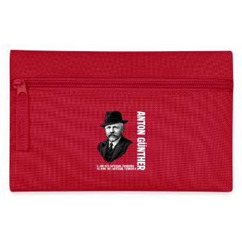 Anton Guenther Erzgebirge Gottesgab - Federtasche - Rot - Vorne