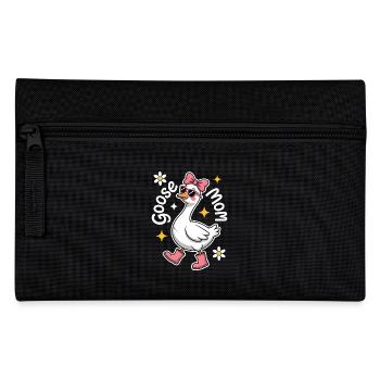 Gans Spruch Mama Gänse Lustiges Gans Geschenk - Federtasche - Schwarz - Vorne