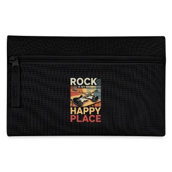 Rock My Happy Place Music Lover DJ Headphones - Pencil Case - black - Front