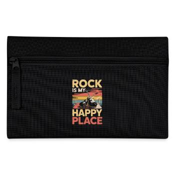 Rock My Happy Place Music Lover DJ Headphones - Pencil Case - black - Front