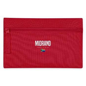 Midrand Südafrika - Federtasche - Rot - Vorne