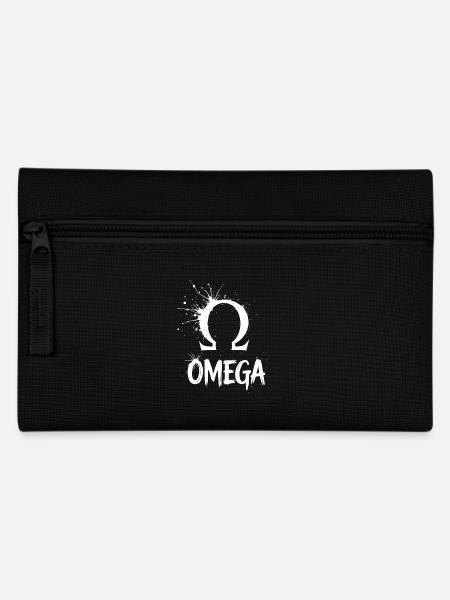 Omega Symbol Splash - Federtasche - Schwarz