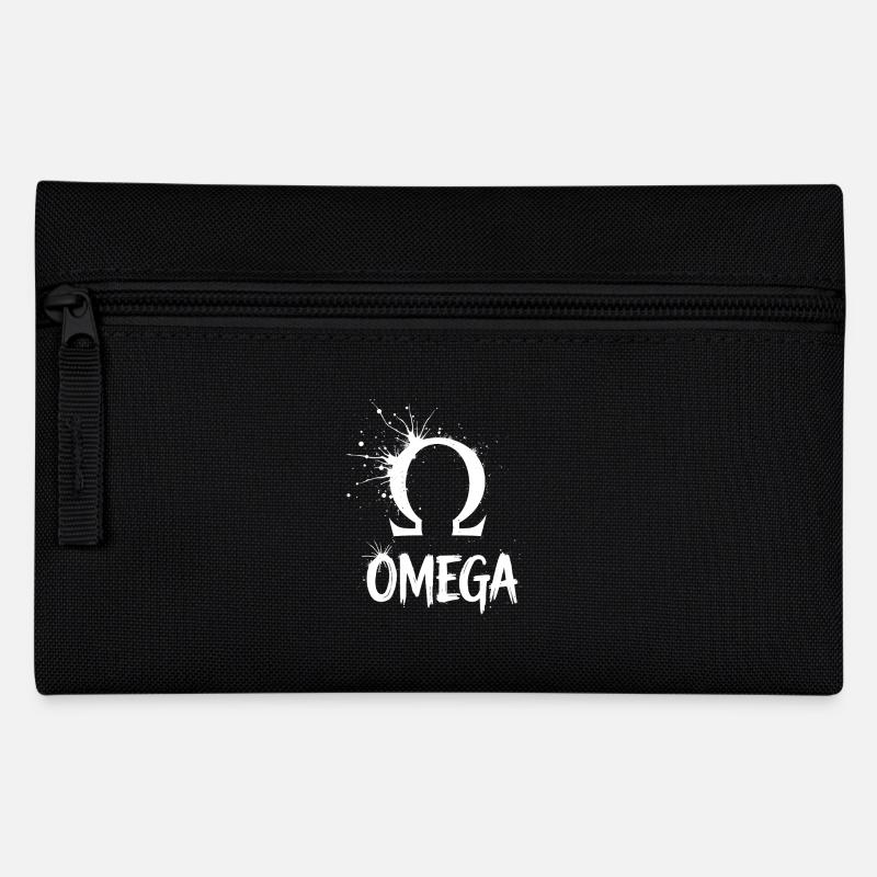 Omega Symbol Splash - Federtasche - Schwarz
