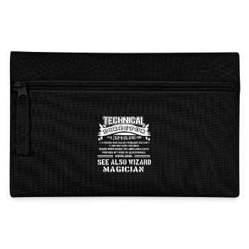 Technical Director See Also Wizard Magician - Pencil Case - black - Front