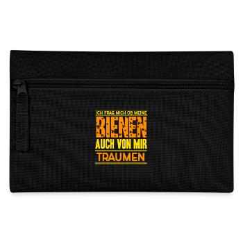 Hobbyimker Imker Bienen Flüsterer Imkern Honig - Federtasche - Schwarz - Vorne