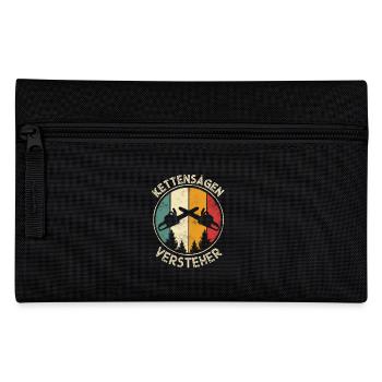 Holzfäller - Federtasche - Schwarz - Vorne