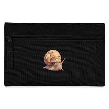 Schnecken Schnecke - Federtasche - Schwarz - Vorne