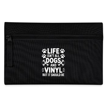 Vinyle Dire Chiens Vinyle Disque Vinyle Cadeau - Trousse - noir - Devant