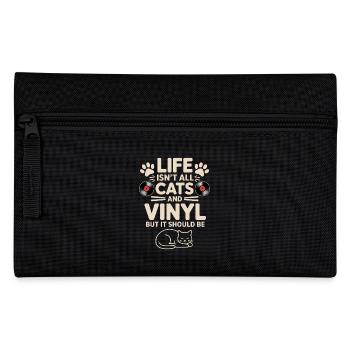 Vinyle Dire Chats Vinyle Disque Vinyle Cadeau - Trousse - noir - Devant