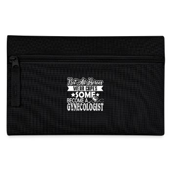 Gynecologist Hero Wear Cape - Pencil Case - black - Front