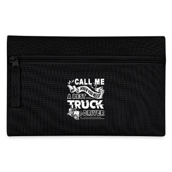 Truck Driver Best Truck Driver - Pencil Case - black - Front