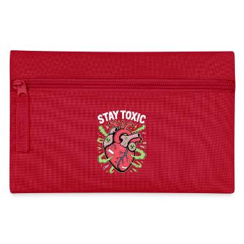 STAY TOXIC - Pencil Case - red - Front