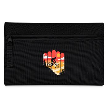Mountain Bike Bicycle Cycling - Pencil Case - black - Front