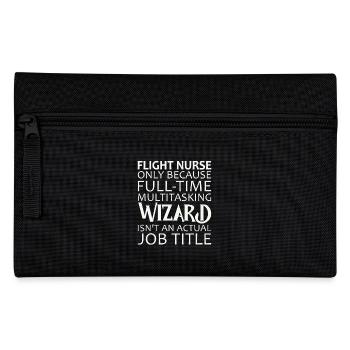 Flight Nurse Wizard Luftrettung - Federtasche - Schwarz - Vorne