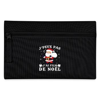 I can't I have Christmas movie 2025 - Federtasche - Schwarz - Vorne
