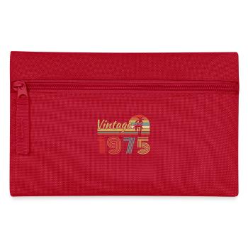 1975 Vintage Retro Birthday Gift - Pencil Case - red - Front