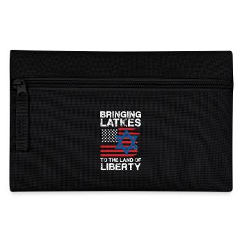 Bringing Latkes To The Land Of Liberty – - Pencil Case - black - Front