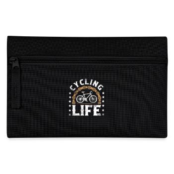 Mountain Bike Bicycle - Pencil Case - black - Front
