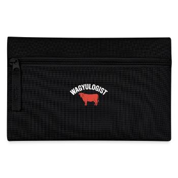 Wagyulogist Wagyu Rind Grillmeister Japan Steak - Federtasche - Schwarz - Vorne