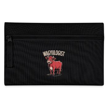 Wagyulogist Wagyu Rind Grillmeister Japan Steak - Federtasche - Schwarz - Vorne