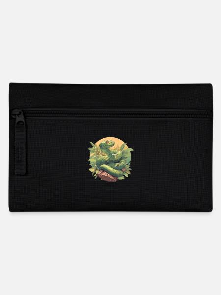 Schlangen Schlange - Federtasche - Schwarz