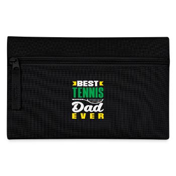 Bester Tennis Papa Spieler Ever - Federtasche - Schwarz - Vorne