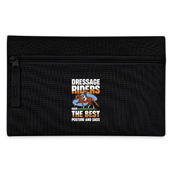 Les cavaliers de dressage ont la meilleure posture et - Trousse - noir - Devant