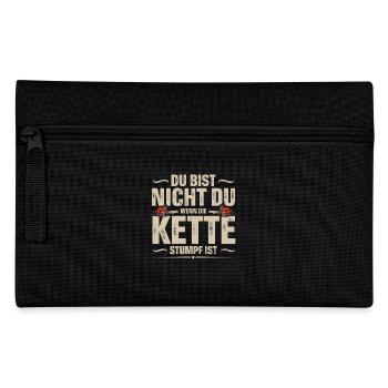 Holzfäller - Federtasche - Schwarz - Vorne