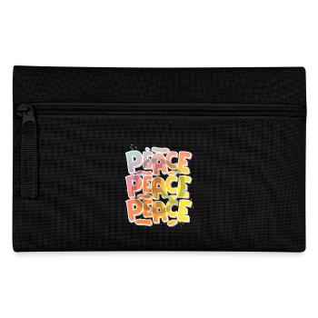 Peace - Pencil Case - black - Front