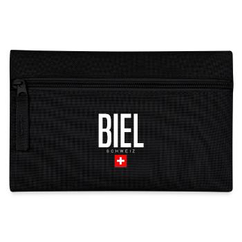 Biel Schweiz - Federtasche - Schwarz - Vorne