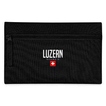 Lucerne Switzerland - Pencil Case - black - Front