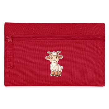 Goat - Pencil Case - red - Front